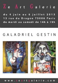 Ze Art Galerie - Paris : en Juin, c'est Gestin !. Du 4 juin au 6 juillet 2013 à Paris06. Paris.  14H00